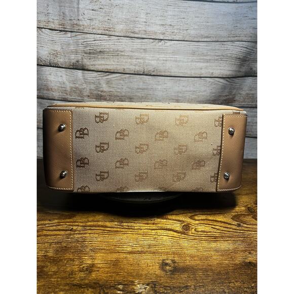 Dooney & Bourke Classic DB Monogram Shoulder Bag - Picture 6 of 8